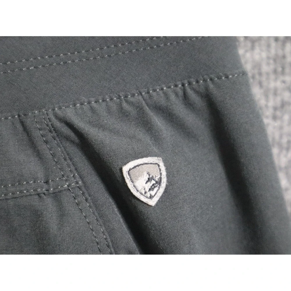 Kuhl Skirt Women Large Gray Freeflex Lined Skort Hiking Camping Fishing Golf EUC